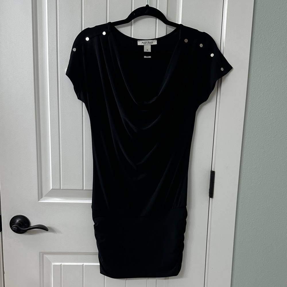 White House Black Market Black Mini Dress